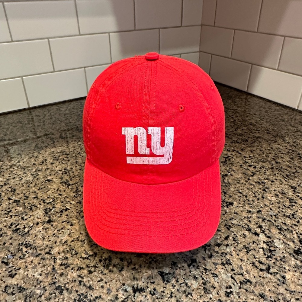 Vtg 2002 New York Giants Reebok Gridiron Classic Hat Red Deadstock New